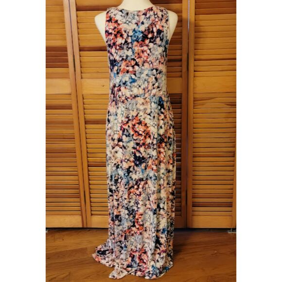 Size Large Saint Tropez West Womens Maxi Dress - Picture 2 of 9